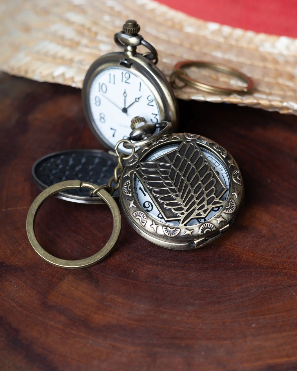 Survey Corps AOT Engraved Pocket Watch