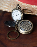 Survey Corps AOT Bronze Pocket Watch